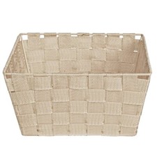 Mini Wide Weave Home Storage Baskets Set of 3