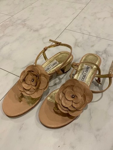 Jimmy choo floral thong sandal - jimmy,