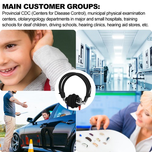 Audiometer headphone - audiometer,