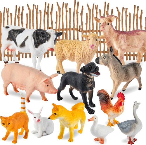 Kids farm animals toys - kids,