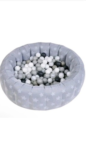 Velvet soft baby ball pit - ball, pool