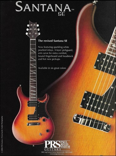The revised santana prs - santana, se