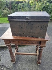 Vintage metal Solicitors  Deed Box