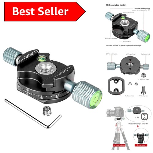 Durable 360 panning base pan - 360°,