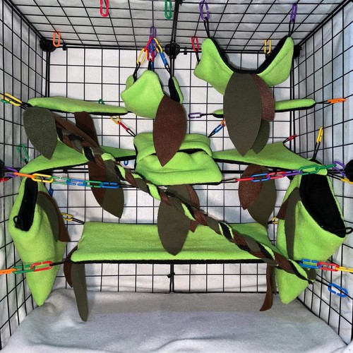 11pc sugar glider fleece - sugar,