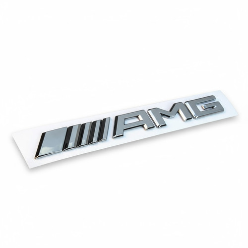 Silver amg badge - amg, cl