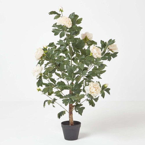 Tall artificial peach peony - tall,