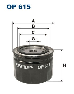 Fits filtron 615 oil - fits,
