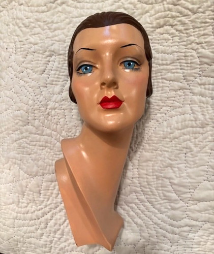 Vintage female deco - female,