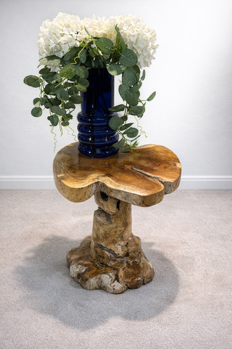 Solid teak root - teak, coffee