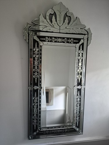 Black venetian rectangular - black,