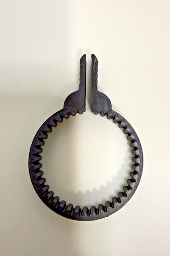 Printed parallax lever for - 3d,