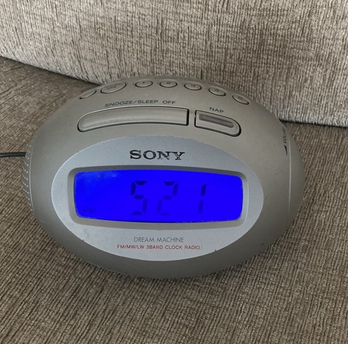 Sony dream machine - sony, icf-c743l