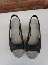 CROCS SLINGBACK PLATFORM WEDGE