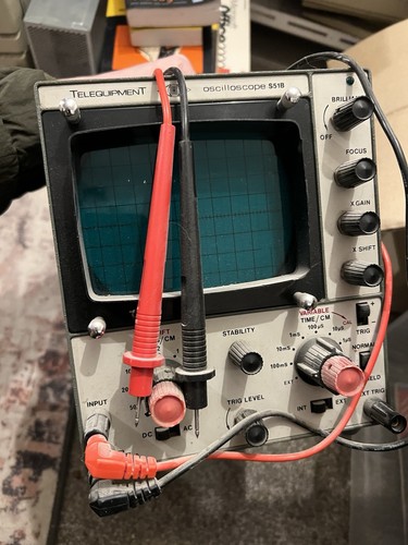 Telequipment s51b oscilloscope - s51b,