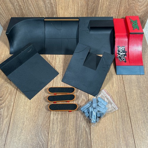 Finger skateboard ramp set - skateboard,
