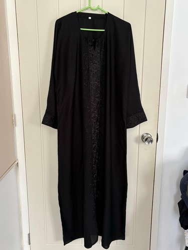 Dubai black abaya - abaya, size