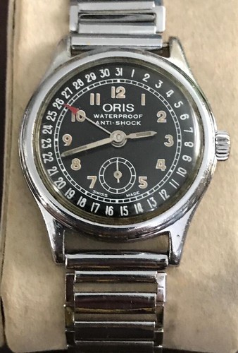 Vintage oris pointer - date, hand