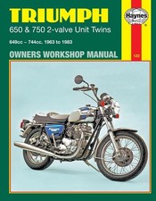 Triumph 650 & 750 2-Valve Unit Twins (63 - 83): '63-'83 by Haynes Publishing (En