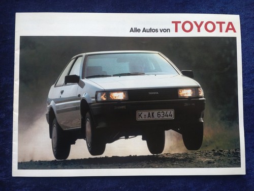 1983 toyota starlet corolla - toyota,