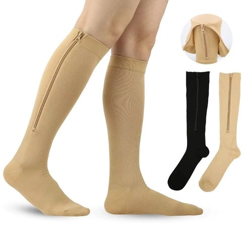 Zip compression socks - socks, closed