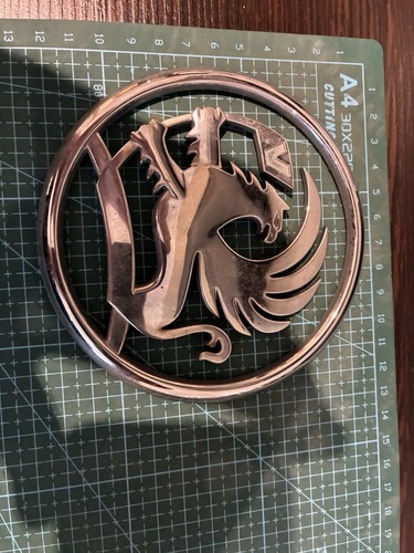 Vauxhall tailgate logo badge - badge,