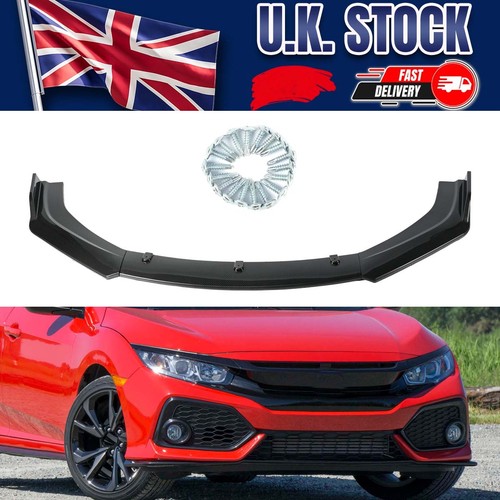 Carbon front bumper lip - front,