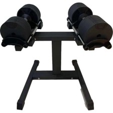 Pair Of Adjustable Dumbbell 2 x 32 kg PAIR ( STAND INCLUDED ) 20% off BLACKFRI20