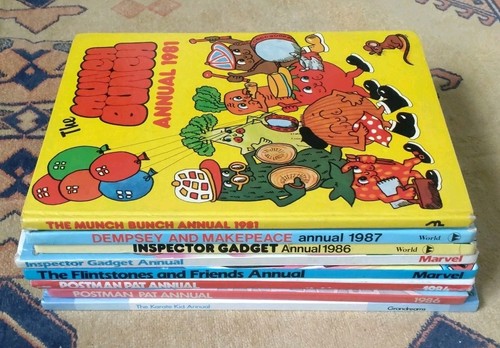 Vintage annuals 1980 - 8, x