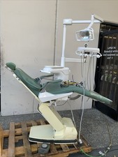 Belmont X-Caliber Bel-20 Dental Exam Chair & Radius Post Mount Doctor's Delivery