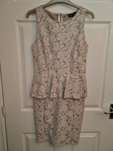 Warehouse ivory lace pattern - ivory,