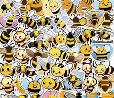 Bumble Bee Stickers 20/50 Cute