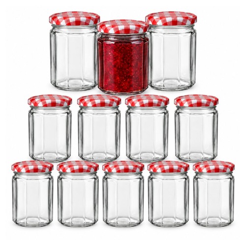 Storage glass jam jars - glass,