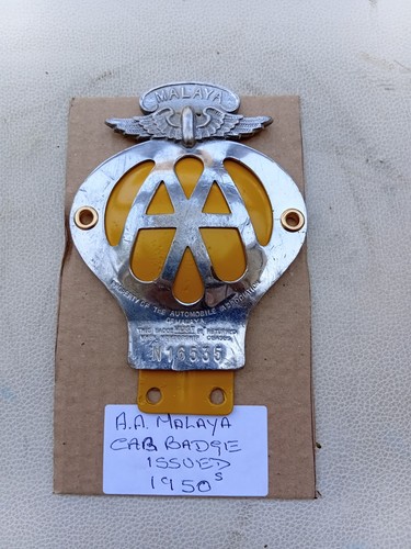 Vintage car badge - badge,