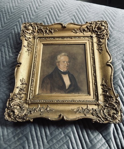 Antique picture ornate gold - ornate,