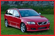 VOLVO V50  R-DESIGN  BODY KIT - FRONT SPOILER + REAR SKIRT + SIDE SKIRTS