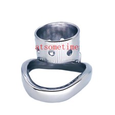 2023 Stainless Steel Bondage Chastity Open Cage with Ring for Men Auxiliary