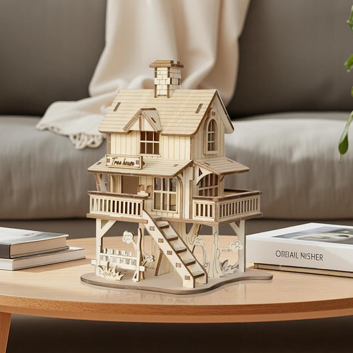 Wooden puzzle tiny - tiny, tree