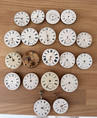 Antique pocket watch dials - pocket,