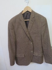 Brown tweed sports jacket. 44"
