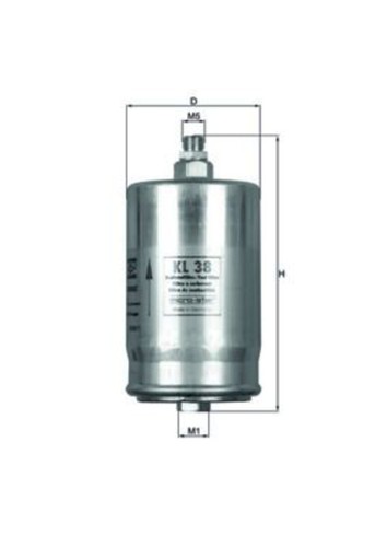 Fuel filter mahle fits - filter,