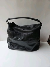 Liebeskind Berlin HOBO Leather Crocodile Shoulder Bag