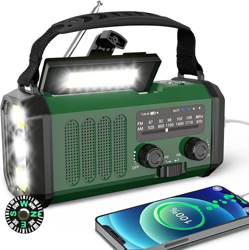 10000mah wind solar radio - wind, up