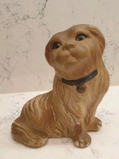 Ceramic dog figurine