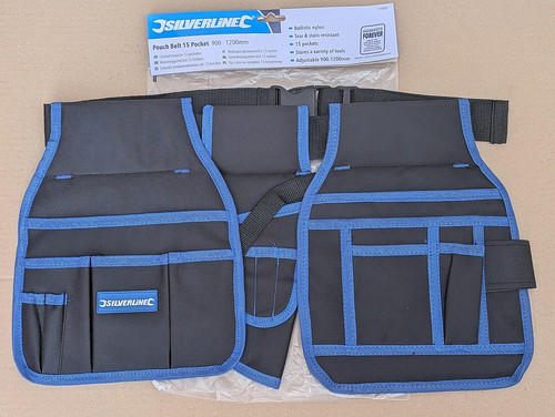 Silverline tool belt pocket - tool, 15
