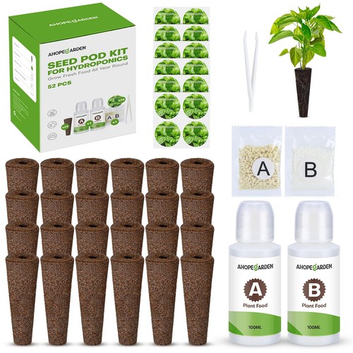 Ahopegarden 52pcs hydroponics - 52pcs,