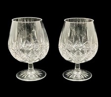 PAIR OF EDINBURGH CRYSTAL BRANDY GLASSES SH 1