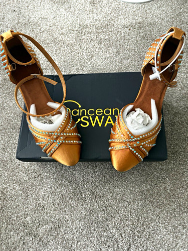 Dance and sway bronze satin - and,