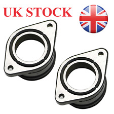 2x Carburetor Intake Manifold Boots For Honda CB400T CB400N CB450N 16211-413-000