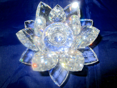 Swarovski crystal water - crystal, lily